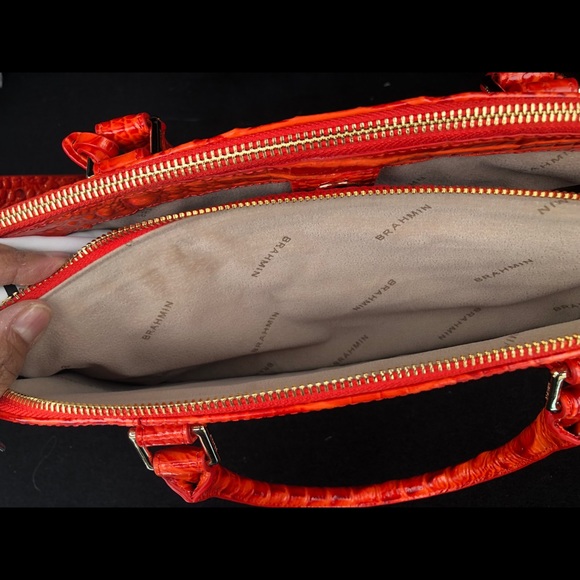 BRAHMIN AUDRA MELBOURNE IN AMARYLLIS NWOT - Picture 5 of 5